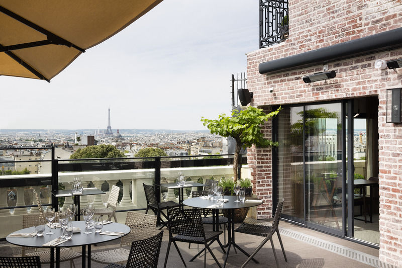 Terrass" Hotel Paris Exterior foto