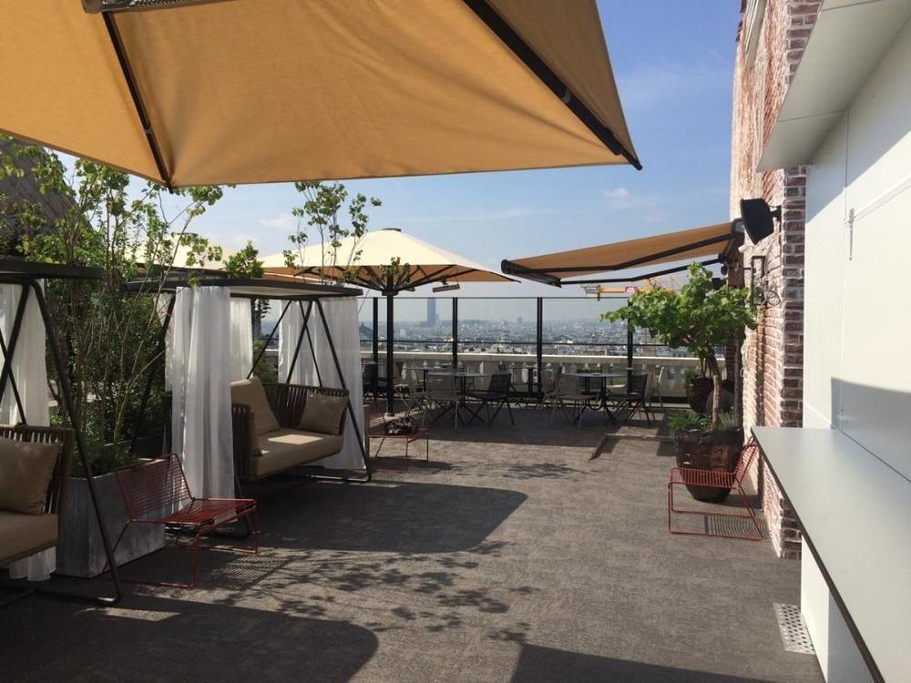 Terrass" Hotel Paris Exterior foto